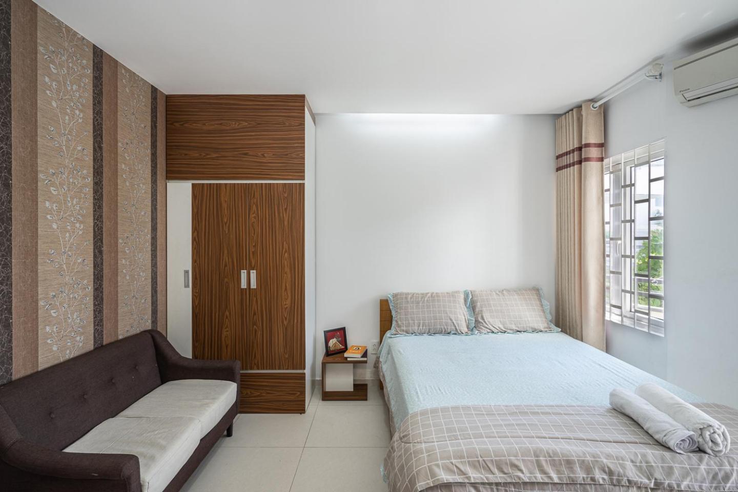 Lägenhet Studio på 27 m² i Binh Thanh med 1 badrum  Ho Chi Minh-staden Exteriör bild